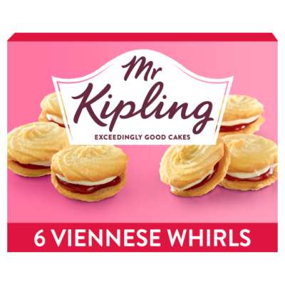 Mr Kipling 6 Viennese Whirls