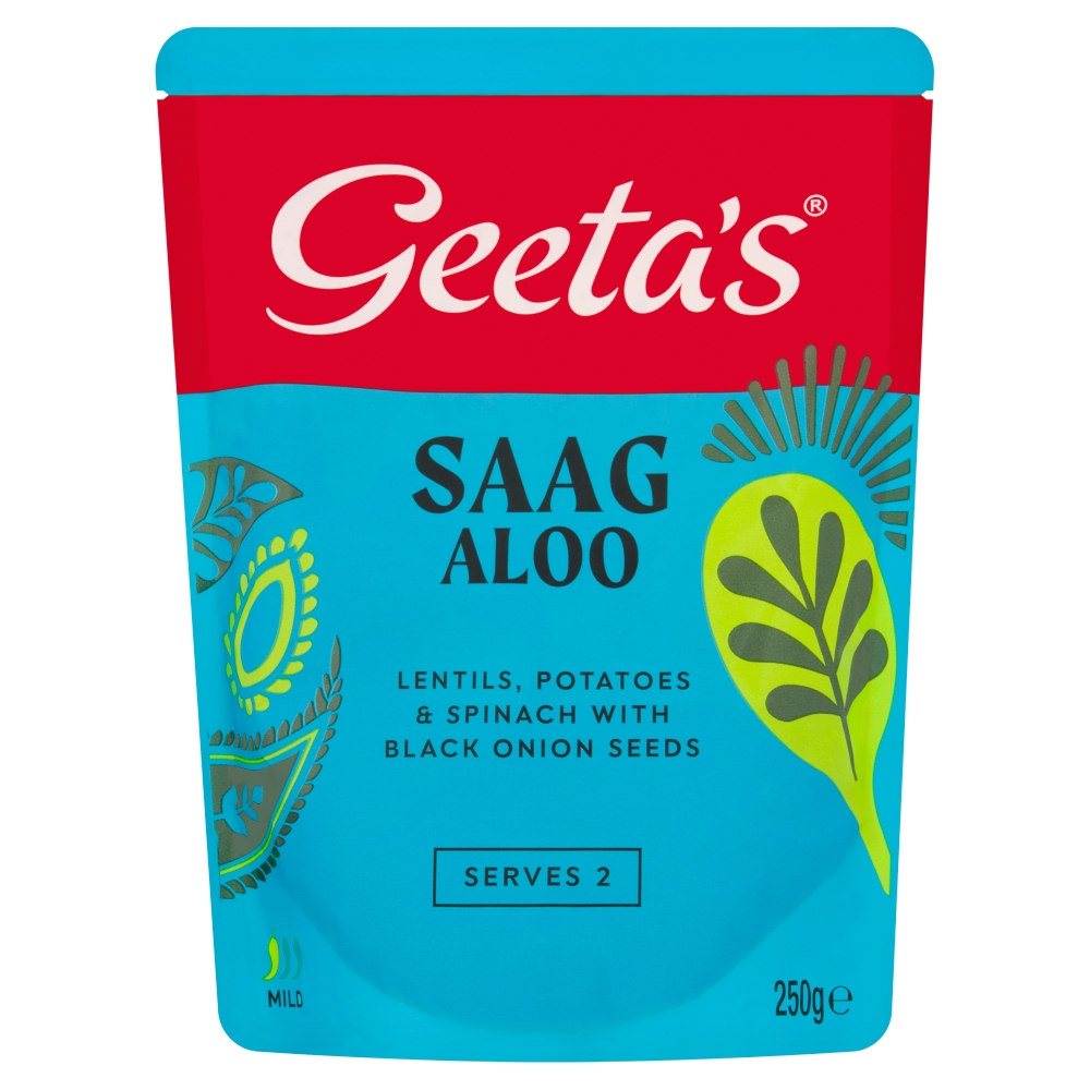 Geetas Saag Aloo 250g      