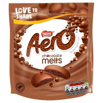 Aero Melts Milk Pouch 92g             