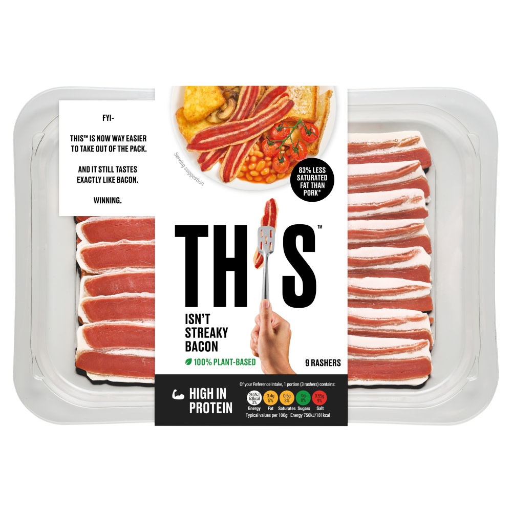 This Isn't Streaky Bacon Plant-Based Rashers 105g - Co-op