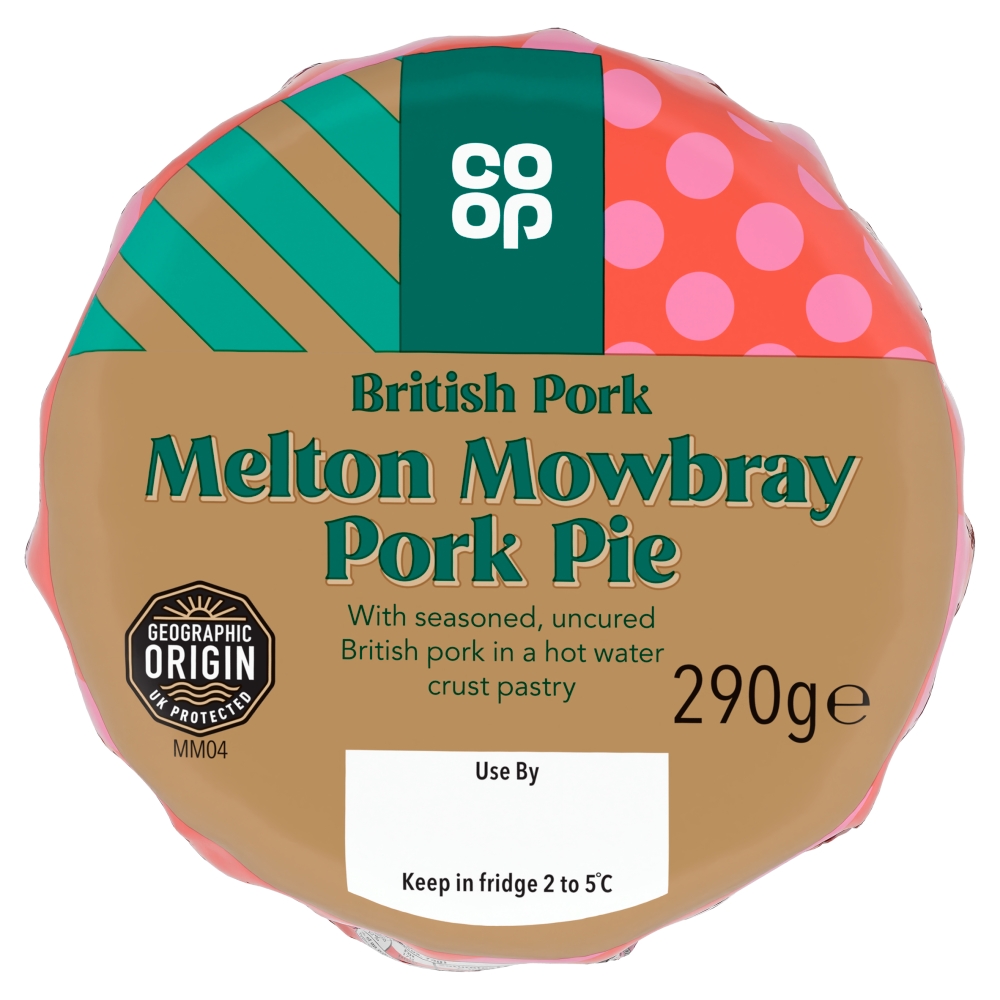 Co-op Melton Mowbray Pork Pie 290g 