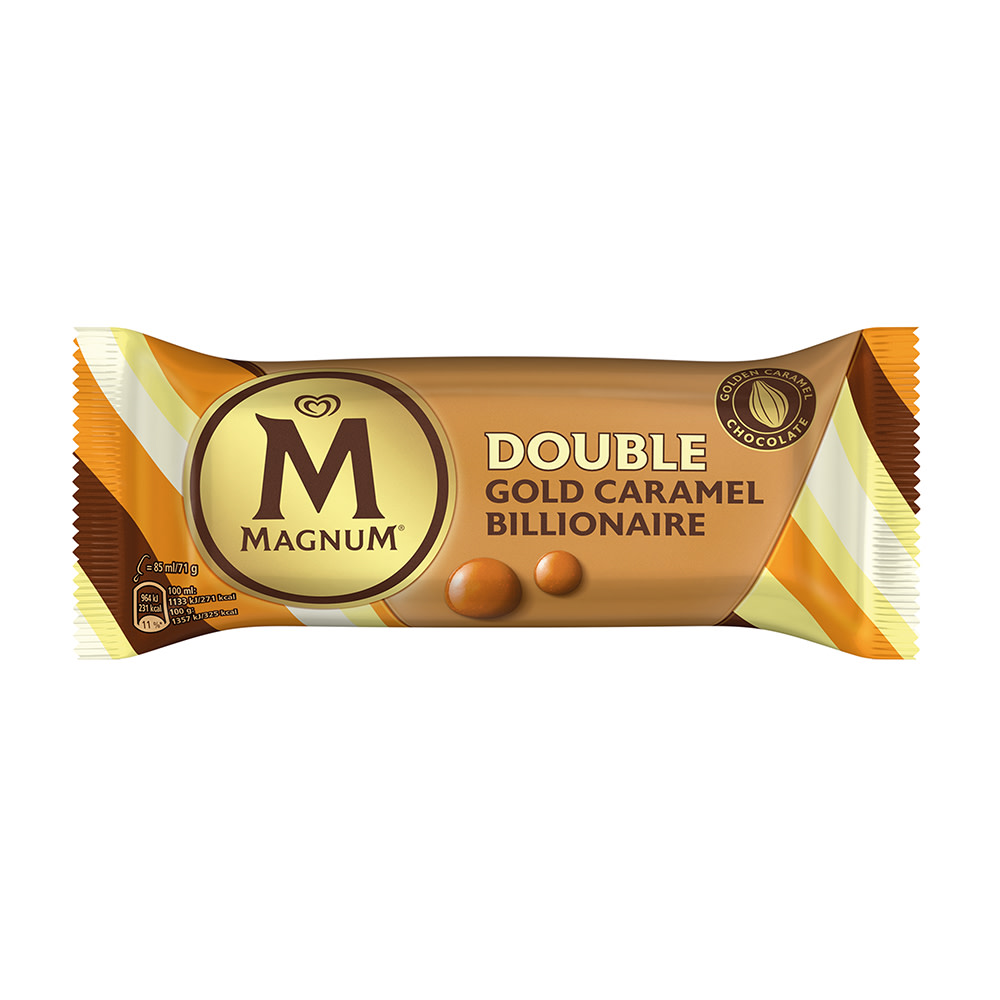 Magnum Double Gold Caramel Billionaire 85ml