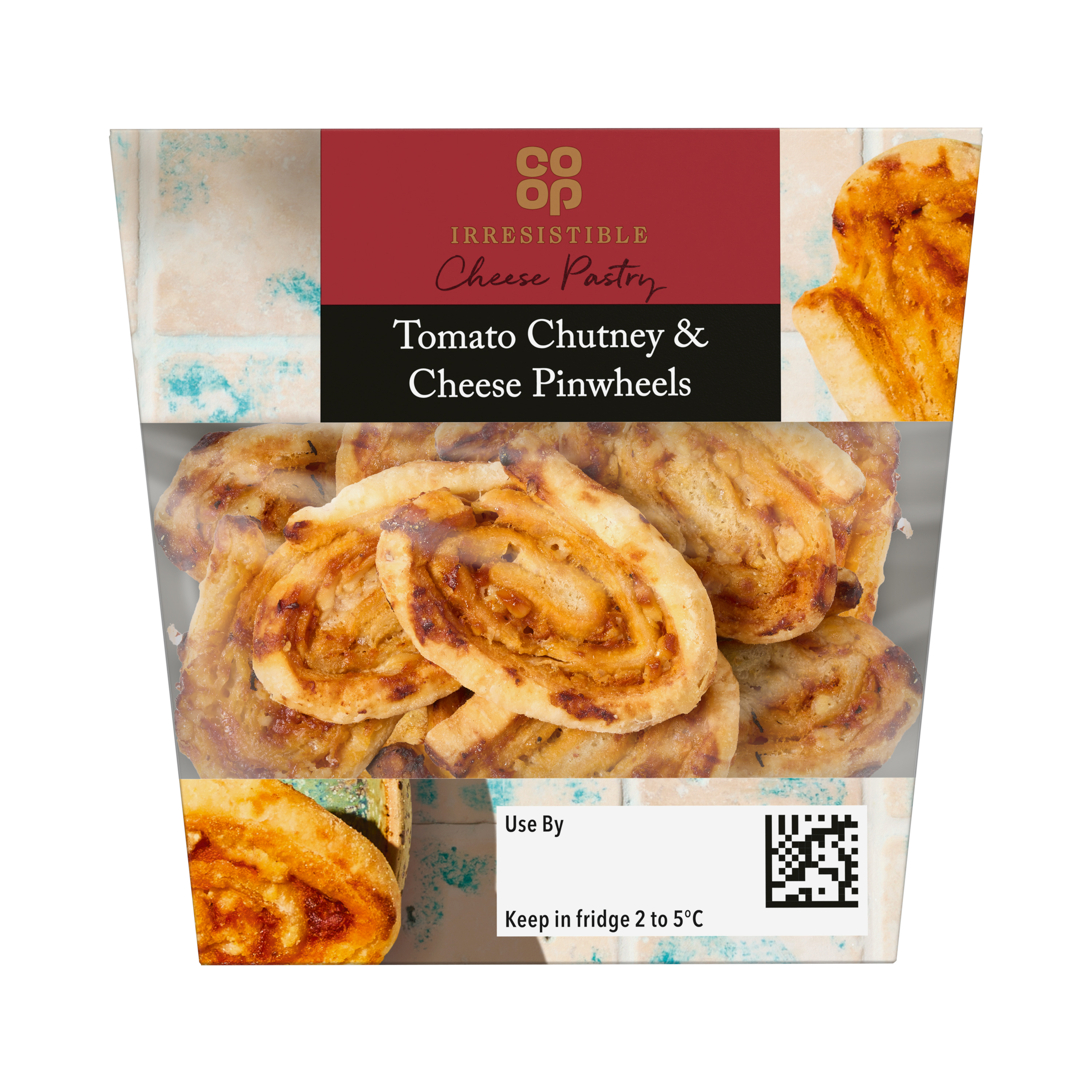 Co-op Irresistible Tomato & Cheddar Swirls 88g
