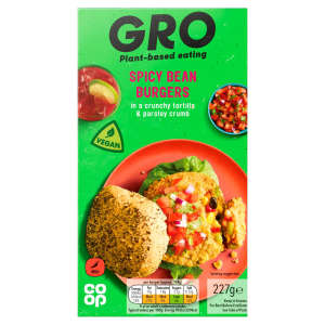 GRO Spicy Bean Burgers 227g