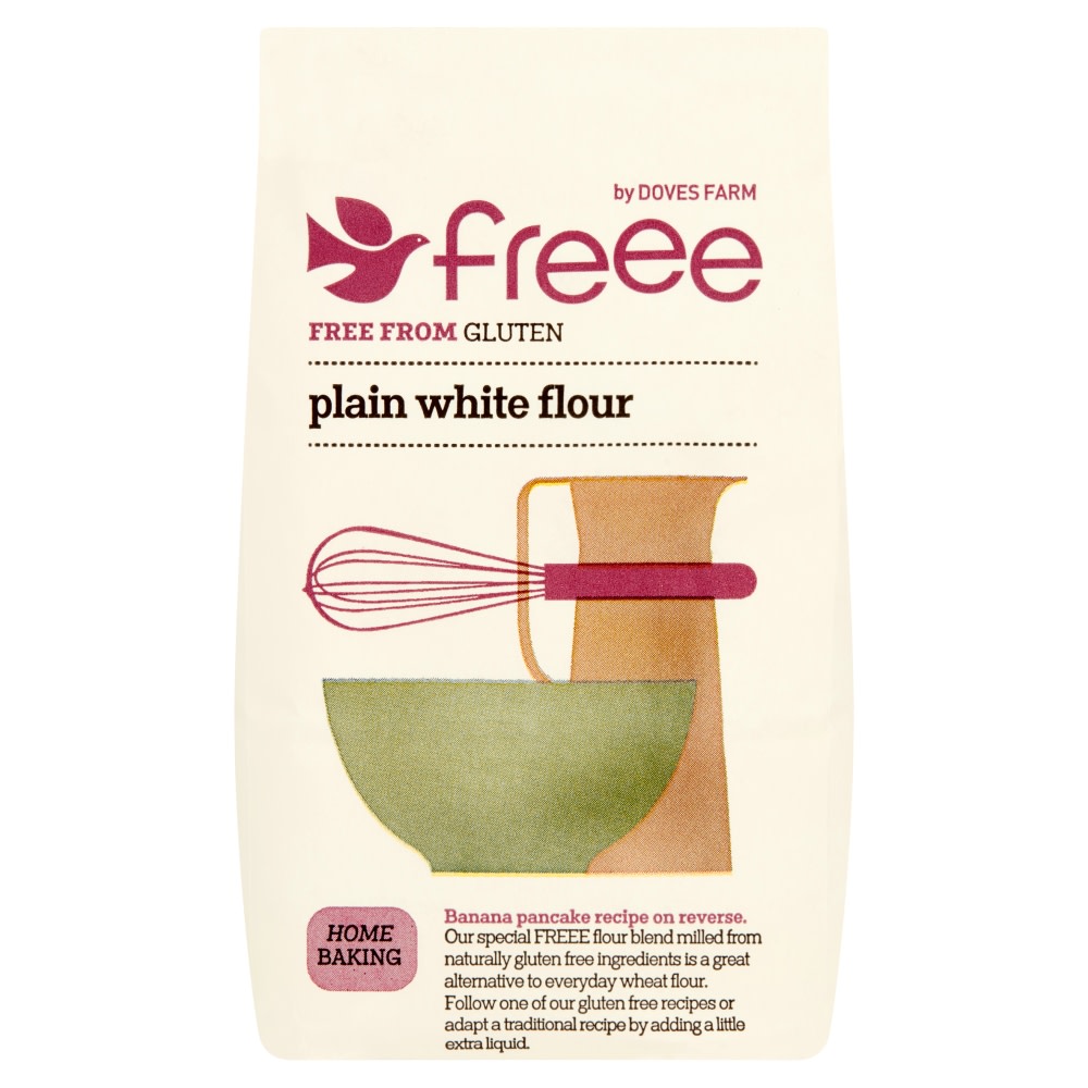 Doves Farm Gluten Free Plain White Flour 1kg Co op