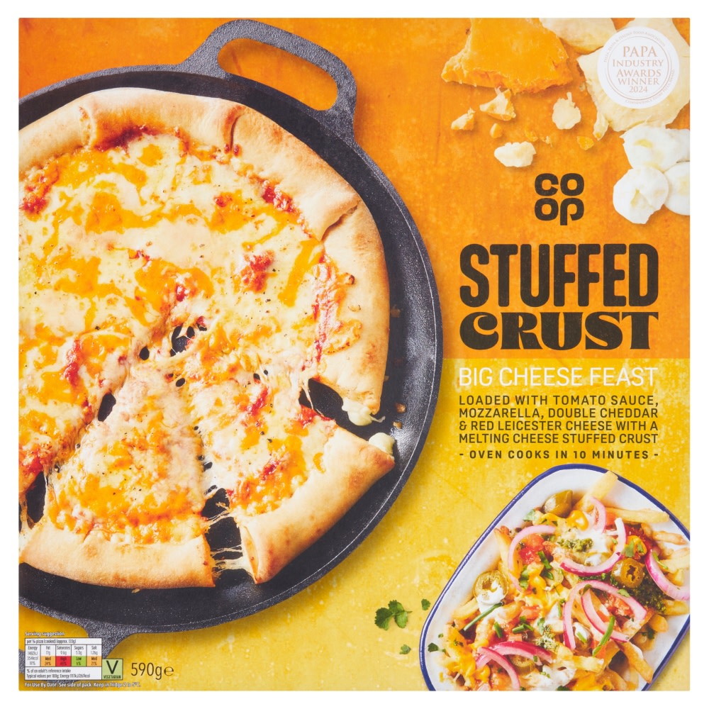 Co-op Big Cheese Feast Stuffed Crust 590g