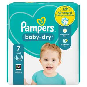 Pampers Baby Dry Size 7 Essential Nappies 30pk