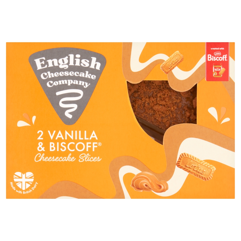 English Cheesecake Company Lotus Biscoff 
