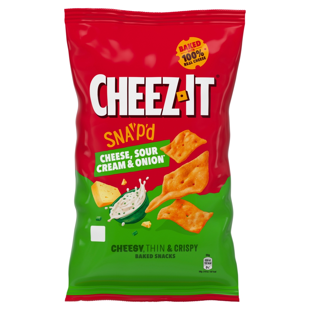 Cheez It SNAP'D Sour Cream 120g