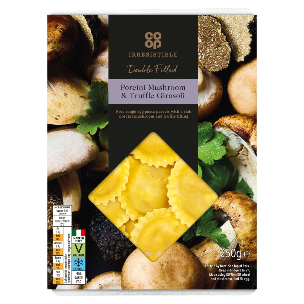 *New* Co-op Irresistible Porcini and Truffle Girasole 250g