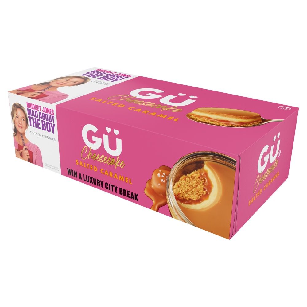 GU Salted Caramel Cheesecakes 2 x 92g