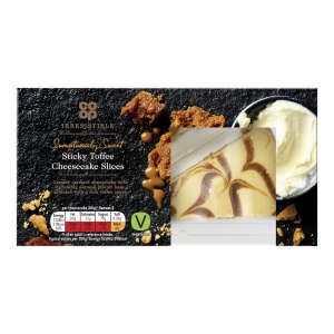 Co-op Irresistible Sticky Toffee Cheesecake 2 x 80g