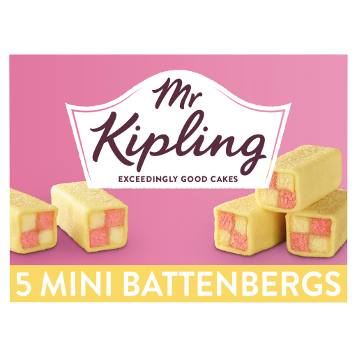 Mr Kipling Mini Battenbergs5s