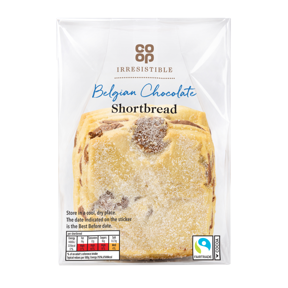Co-op Irresistible Shortbread 4PK