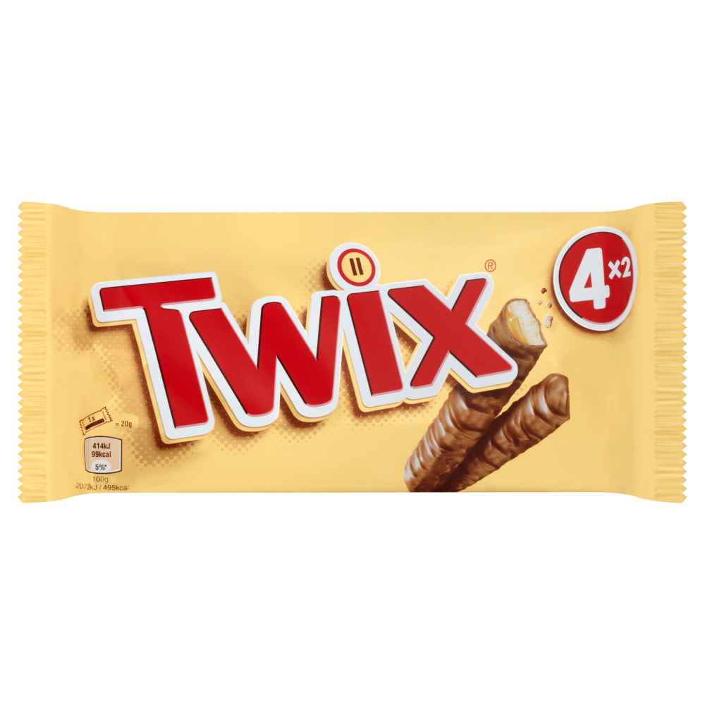 Twix Ice Cream Bars 4x43.1ml