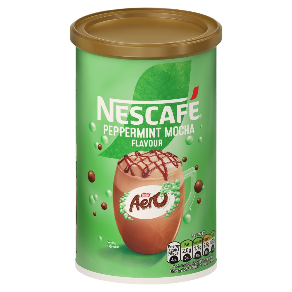 Nescafe Aero Peppermint Mocha Coffee Tub 250g