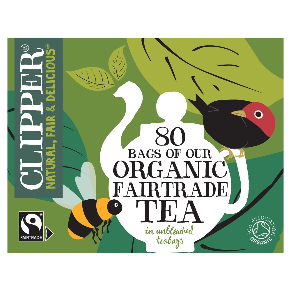 Clipper Organic Everyday Tea Bags 80Pack 232G