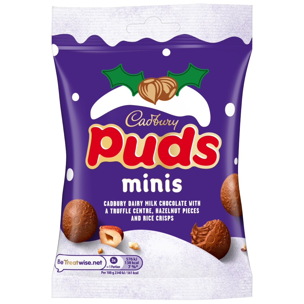 Cadbury Mini Puds Clipstrip 73G        