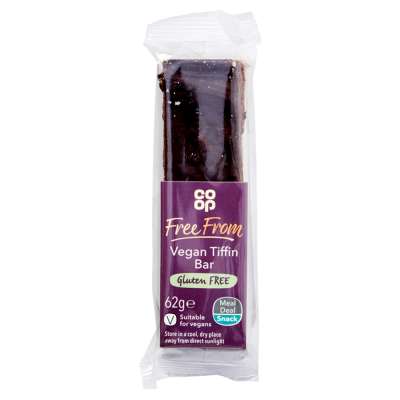 Co-op Free From Tiffin Bar 62g - Gluten Free