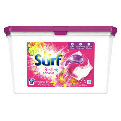 Surf Tropical Lily Capsules 18s