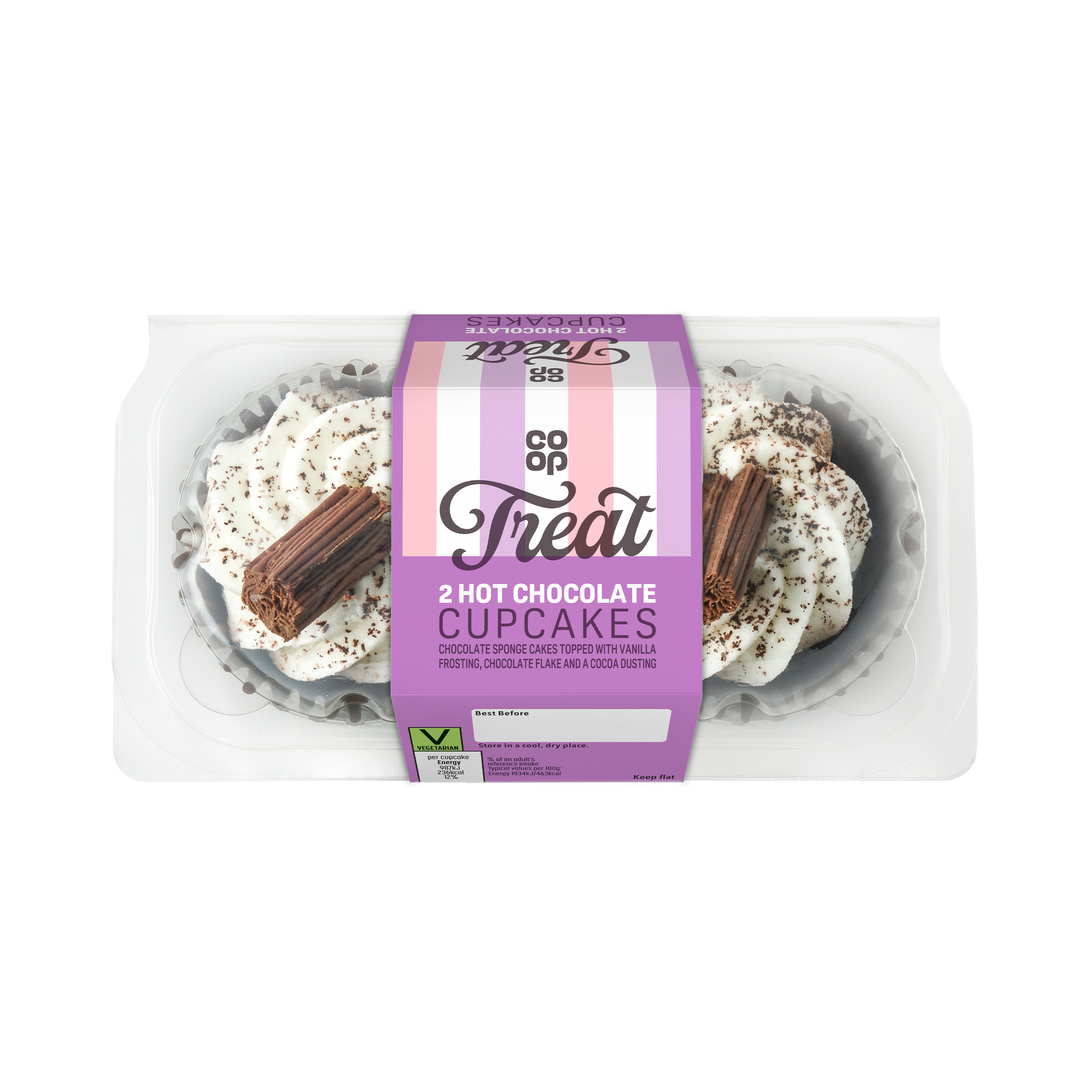 *NEW* Co-op 2 Hot Chocolate Cupcakes