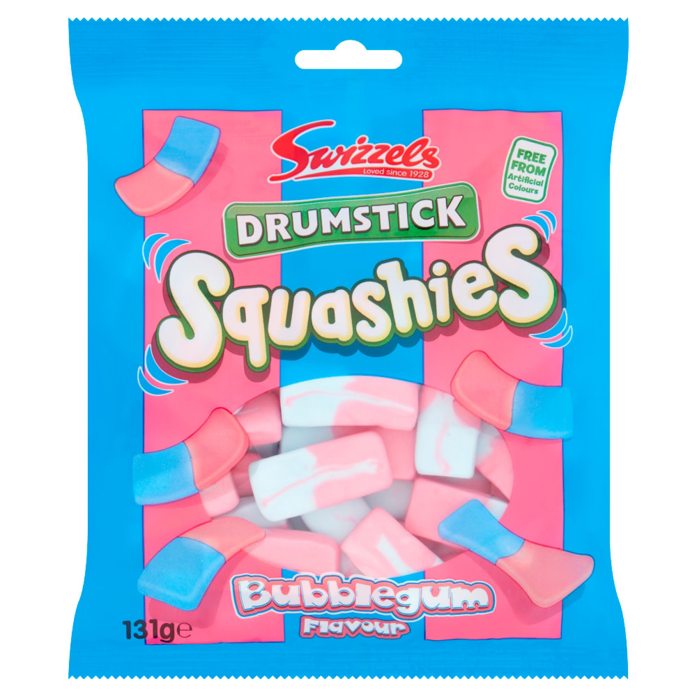 Swizzels Drumstick Squashies Sour Cherry & Apple Flavour Bag 120g