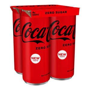 Coca Cola Zero Sugar 4x330ml