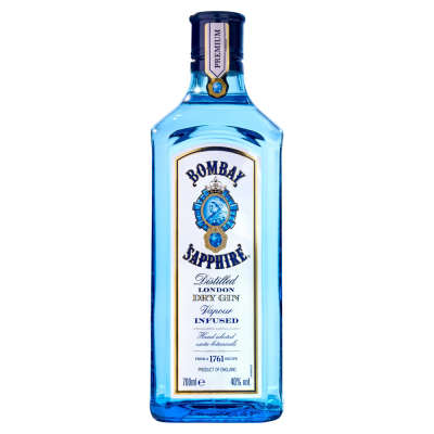 Sapphire London 70cl Bombay - Gin Dry Co-op