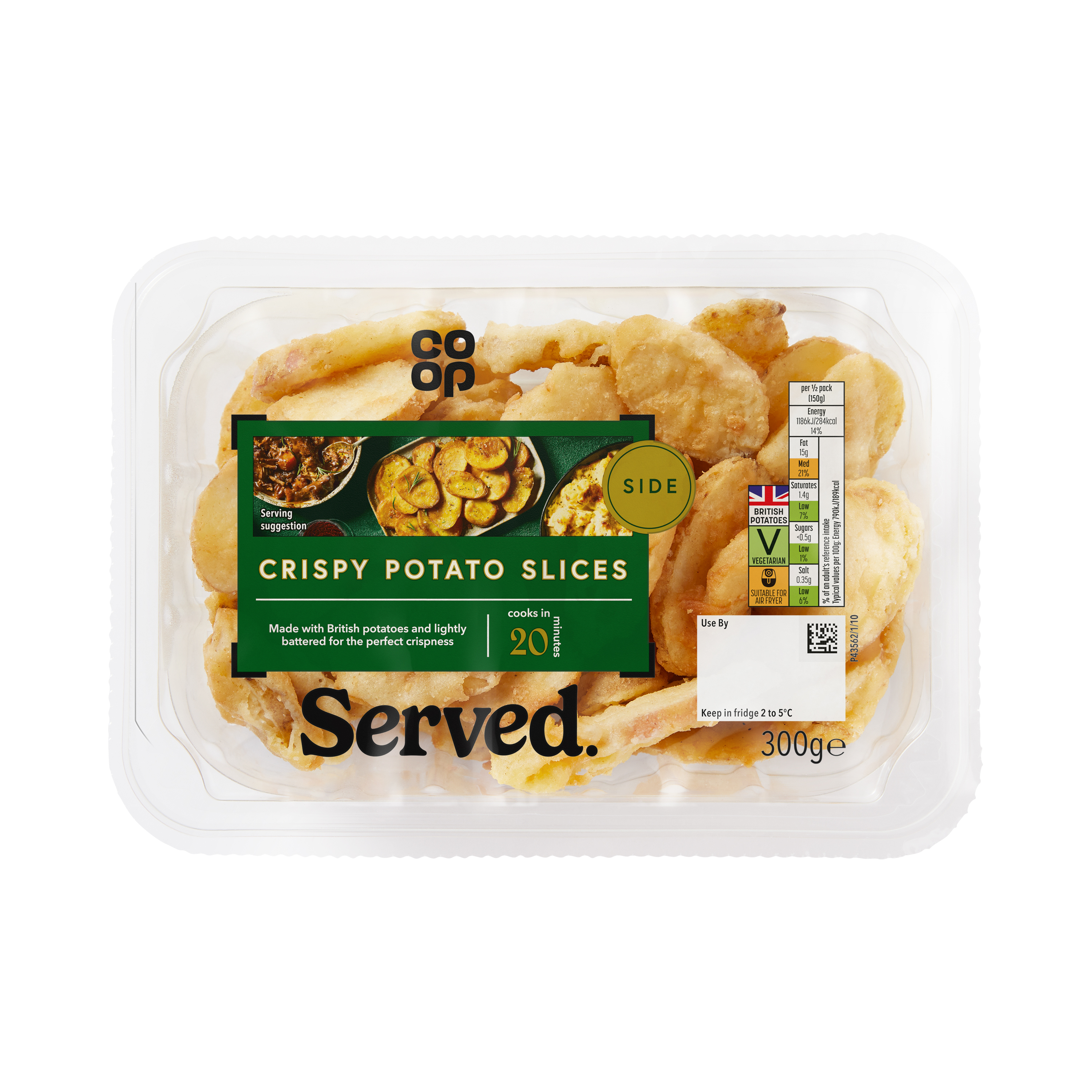 Co-op Crispy Potato Slices 300g