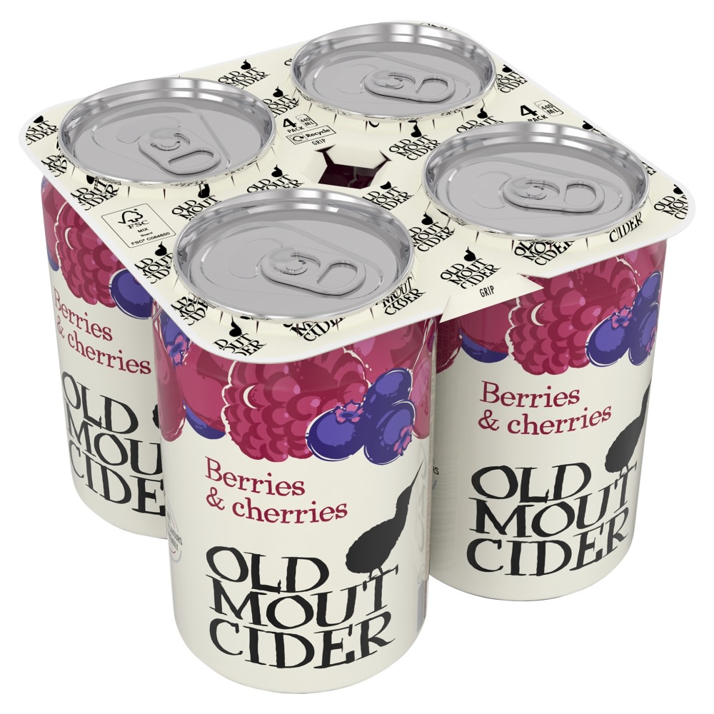Old Mout Berries & Cherries 4 x 330ml Coop