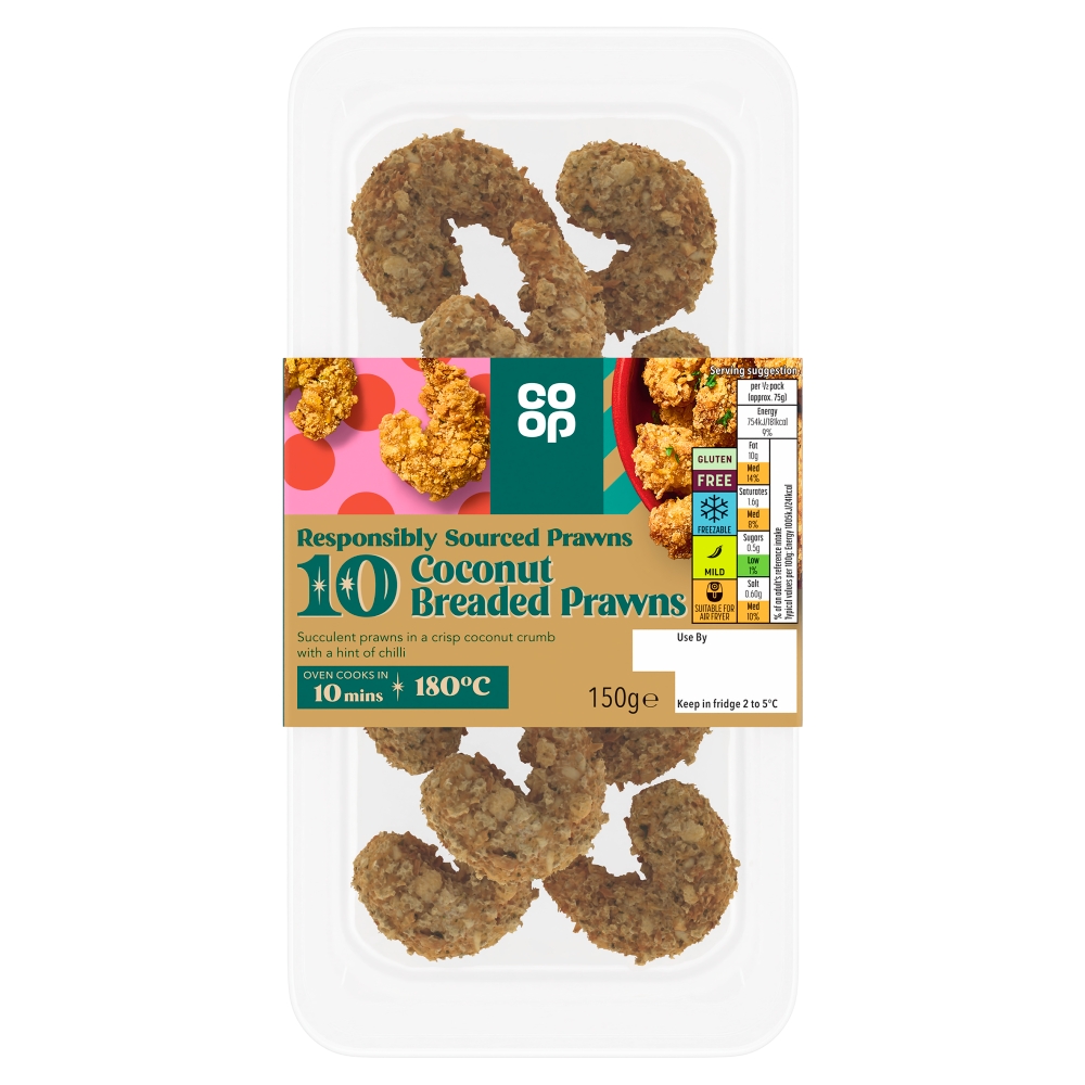 Co-op Coconut Breaded Prawns​ 