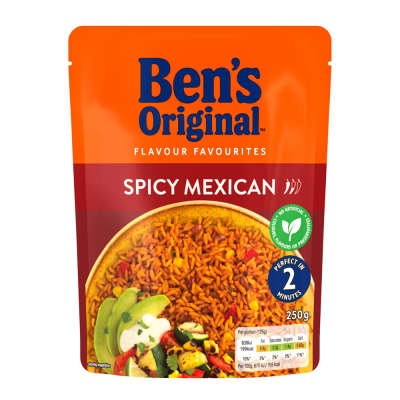 Ben's Original Spicy Mexican Microwave Rice 250g