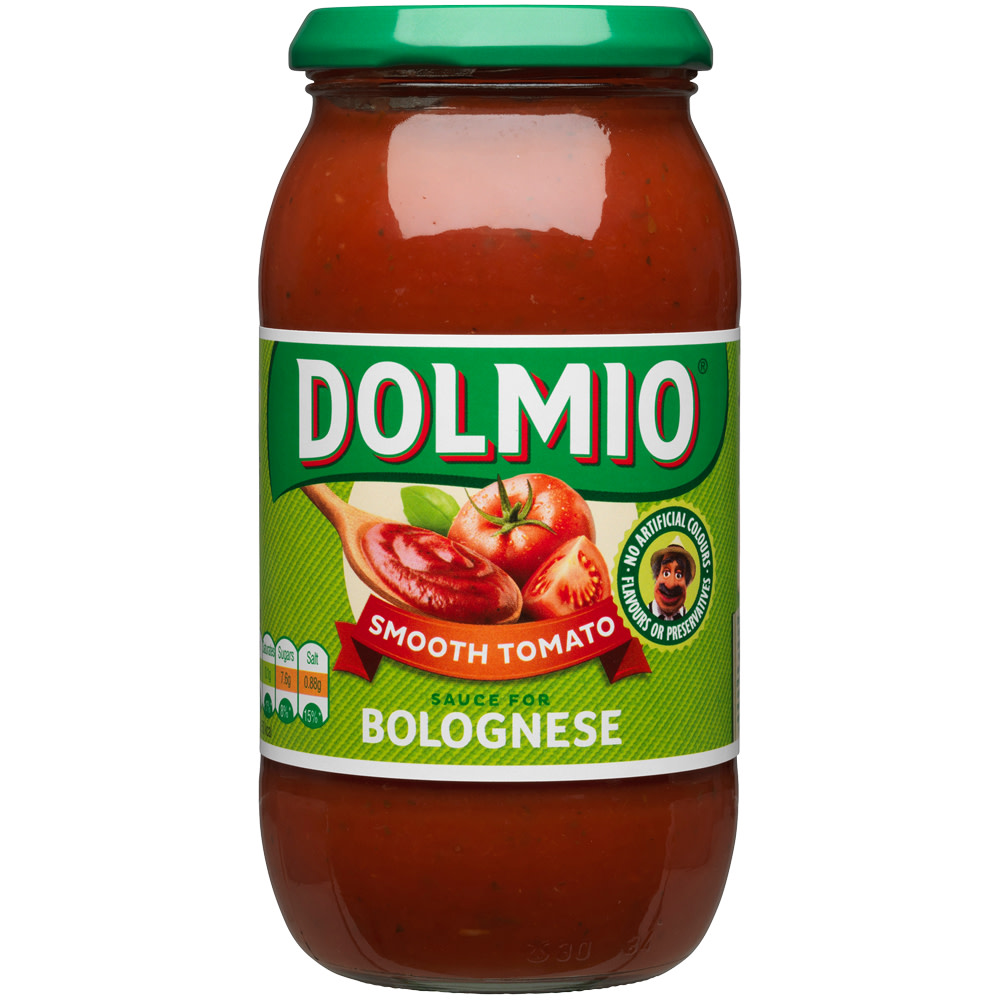 Dolmio Smooth Sauce For Bolognese 500g Coop