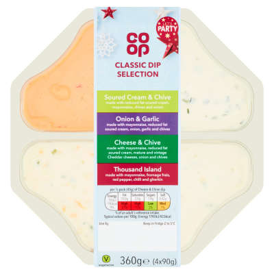 Co-op Dips Selection 360g