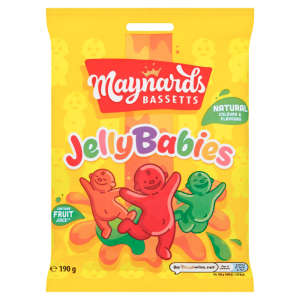 Maynards Bassetts Jelly Babies Bag 190g