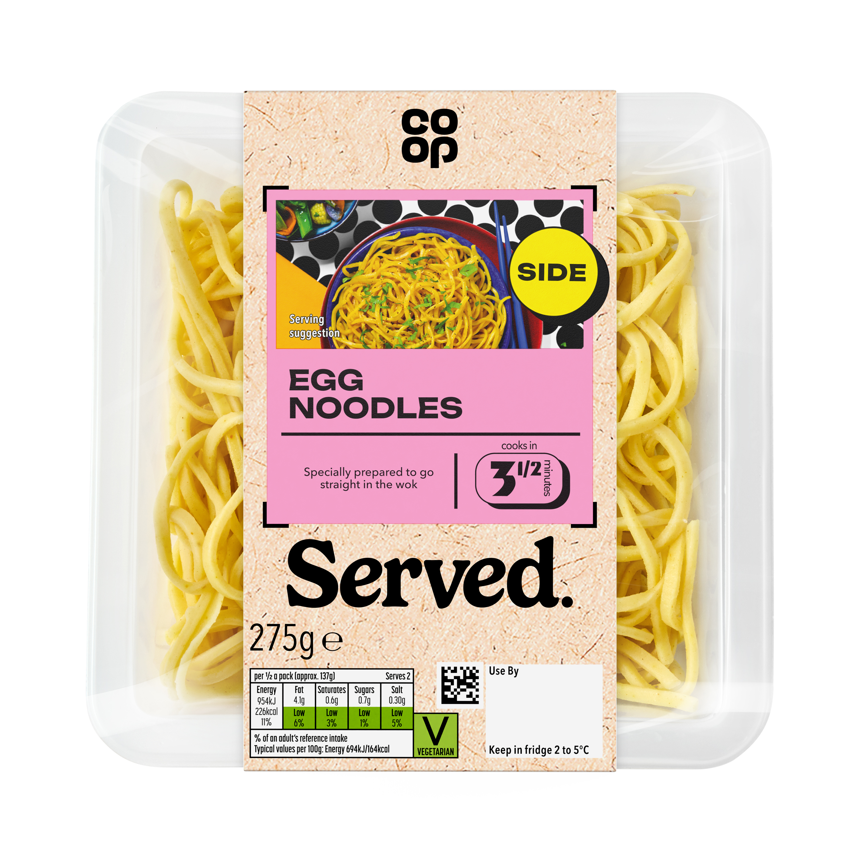 Co-op Egg Noodles 275g