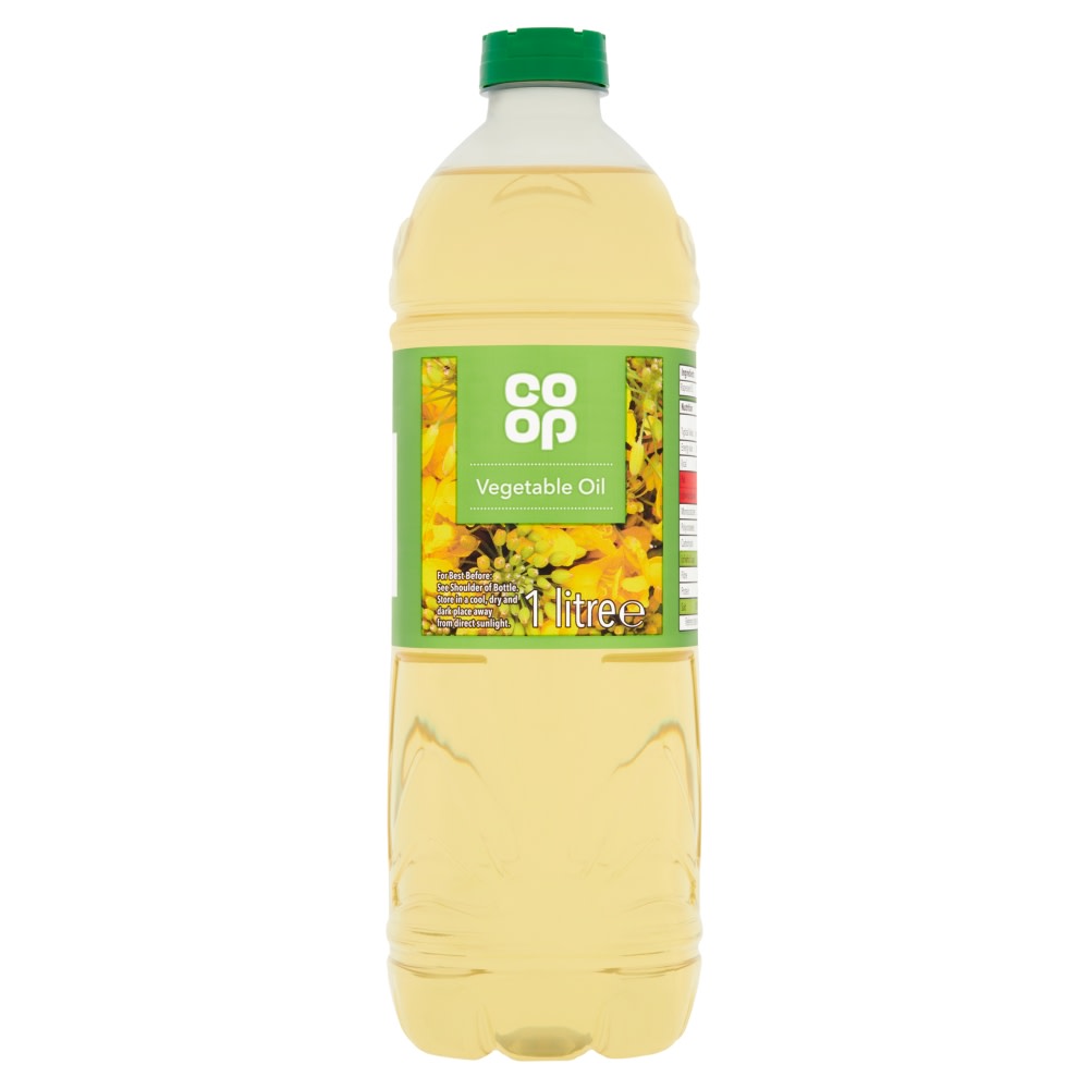 Co-op Pure Vegetable Oil 1ltr