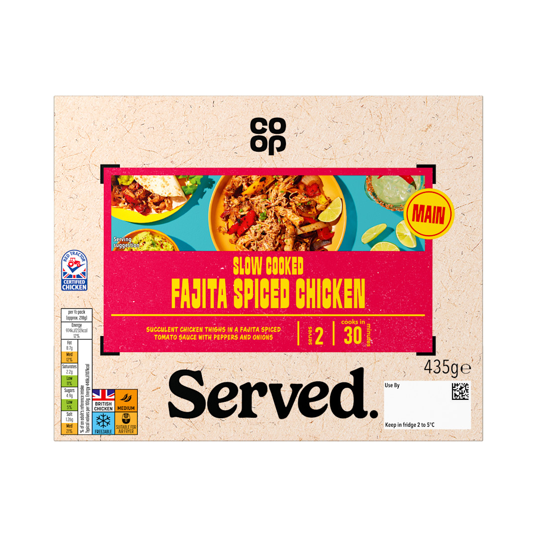 Co-op Slow Cook Mexican Style Chicken 435g