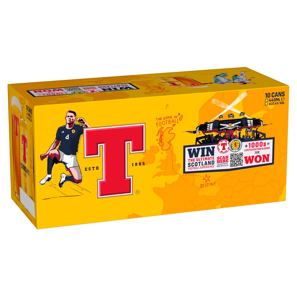 Tennent's Lager Beer Cans