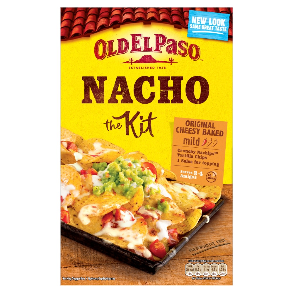 Old El Paso Mexican Original Cheesy Baked Nacho Kit