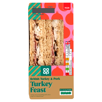 Co-op Turkey Feast Sandwich