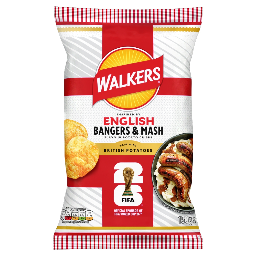 Walkers English Bangers & Mash 150g