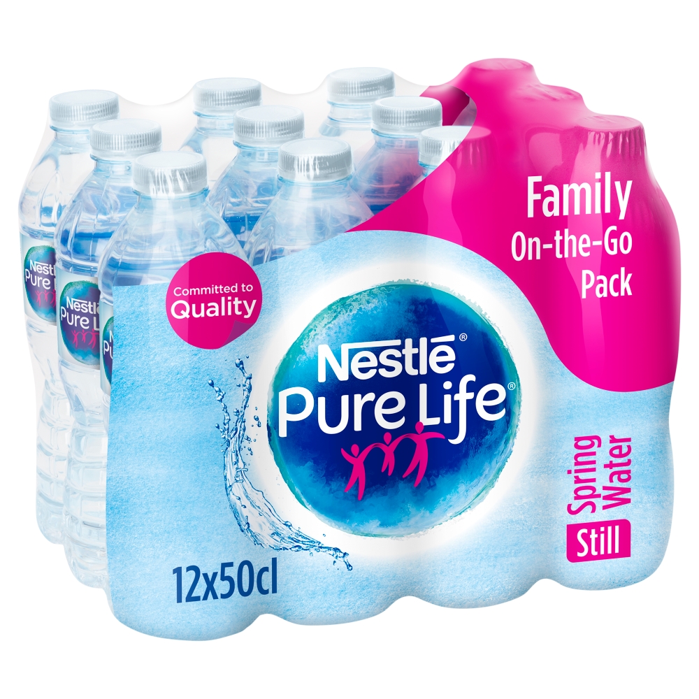 NESTLE PURE LIFE SPRING WATER 12X50CL      
