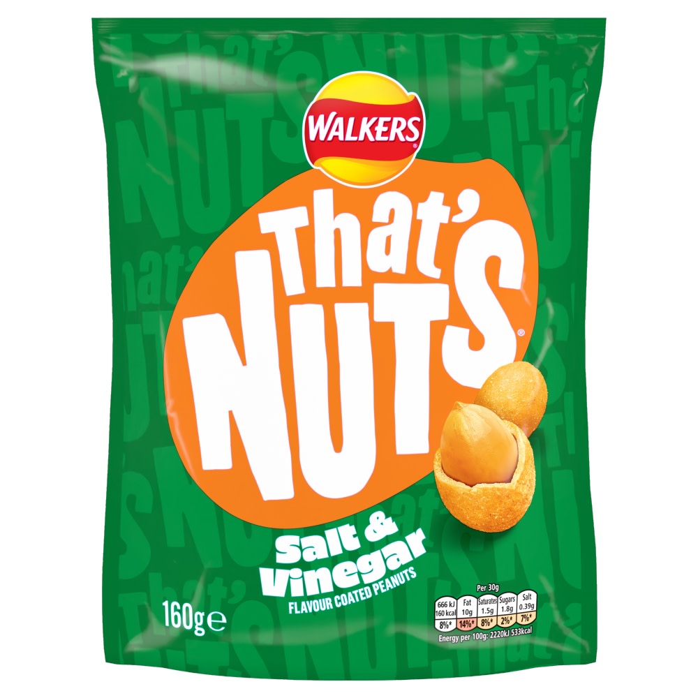 Thats Nuts Walkers Salt & Vinegar