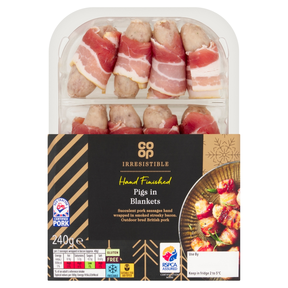 Co-op Irresistible Pigs in Blankets 240g