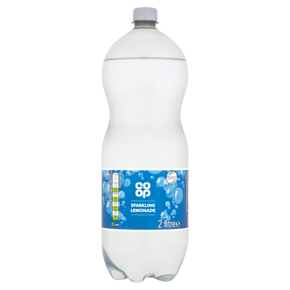 Co-op Sparkling Lemonade 2ltr