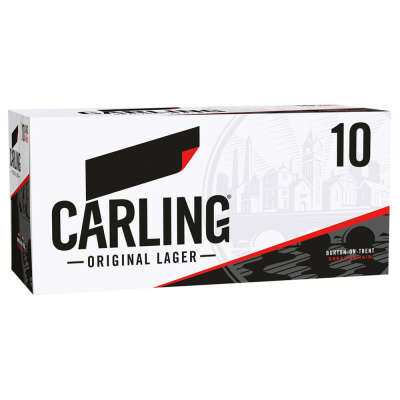 Carling Original Lager Cans 10x440ml