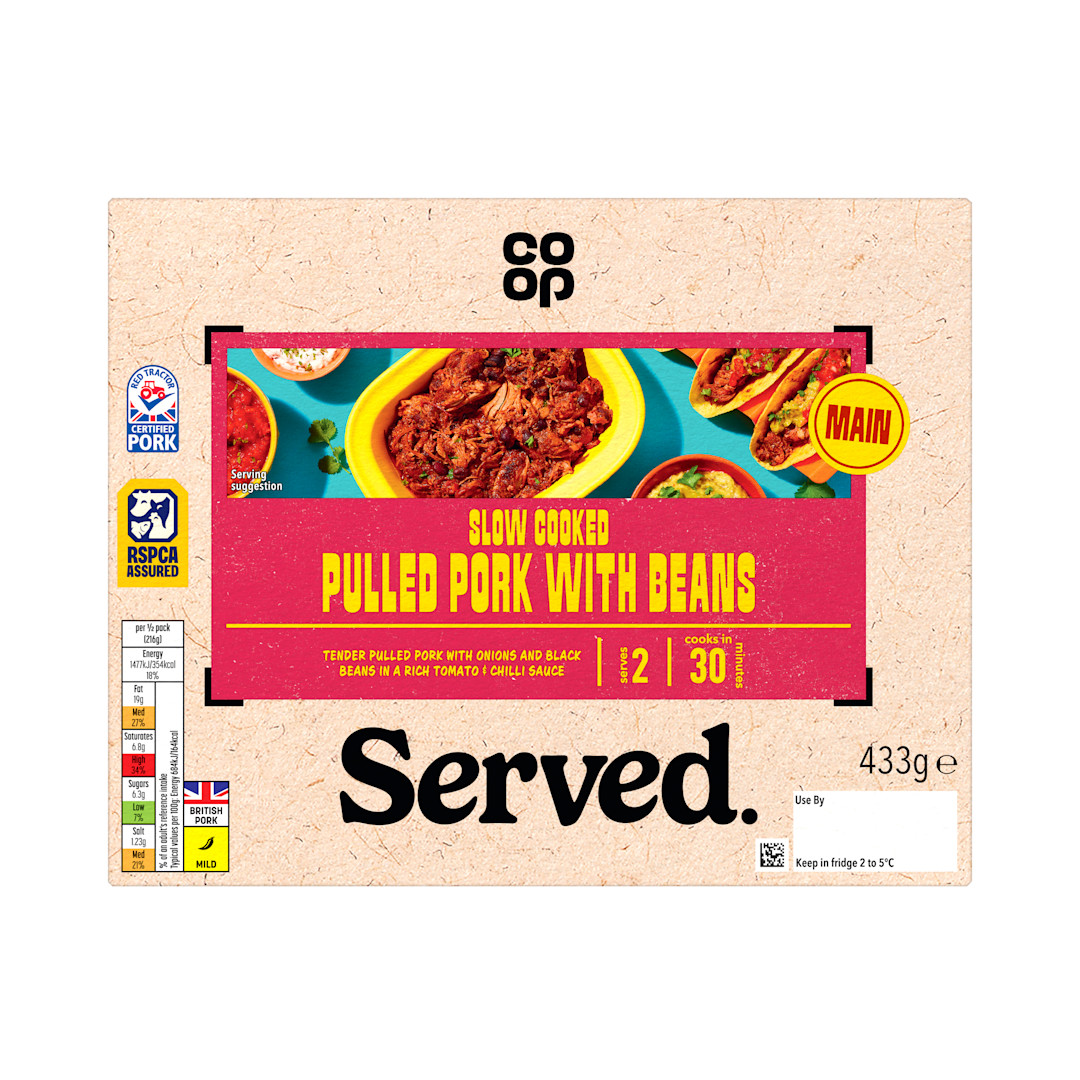 Co-op Mexican Pulled Pork 433g