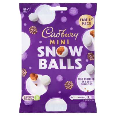 Cadbury Mini Snowballs 296g         