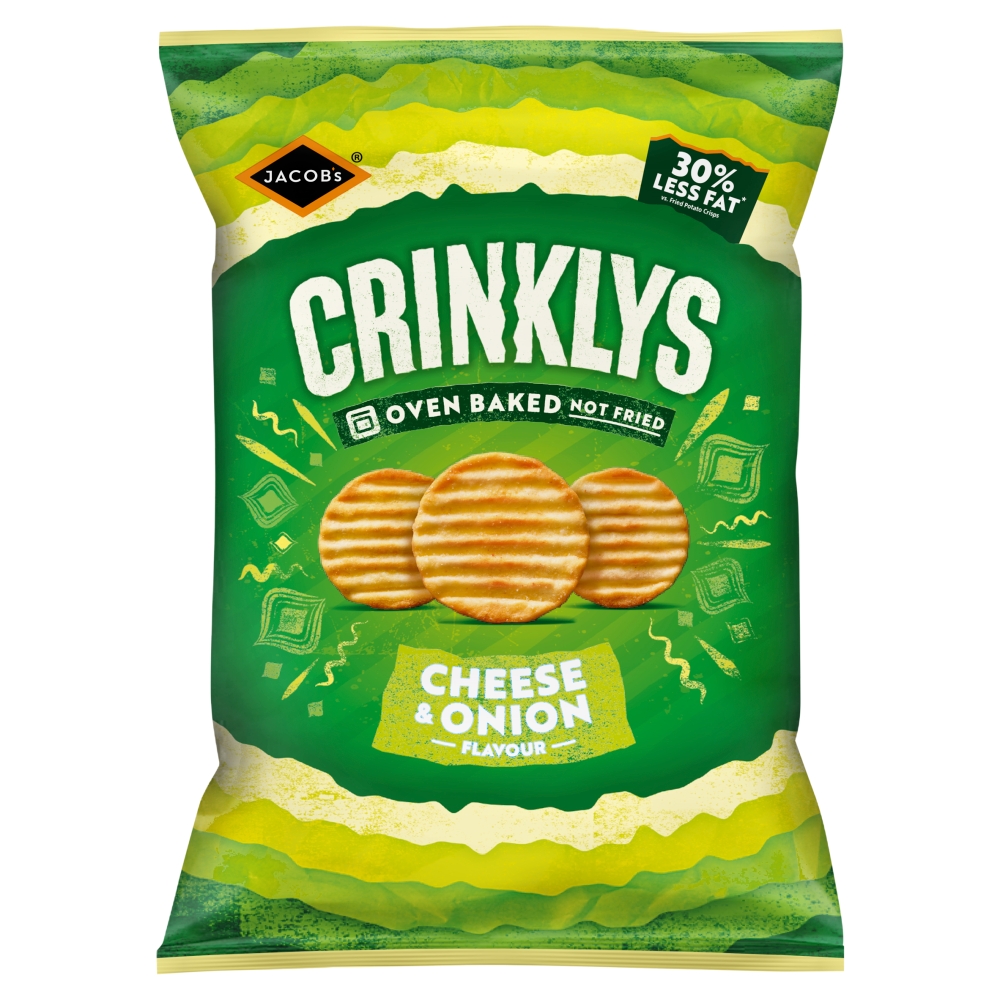 Jacobs Crinkly Cheese & Onion 150g
